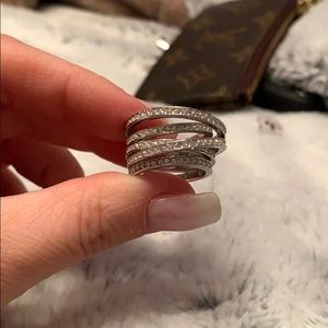 Swarovski crystal ring